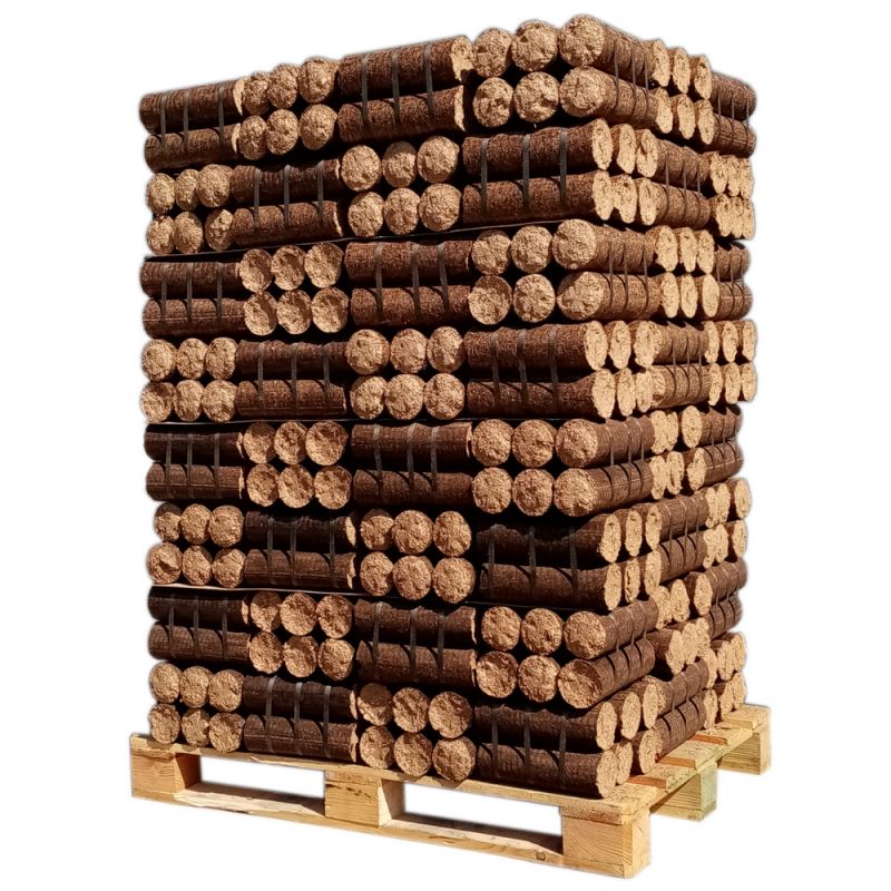 Bûche de NUIT - bois de chauffage densifié - sac env. 10kg