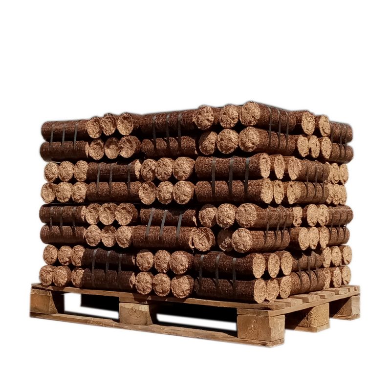 Buche de bois compresse - Achat de bois densifie sur Bois Energie Nord