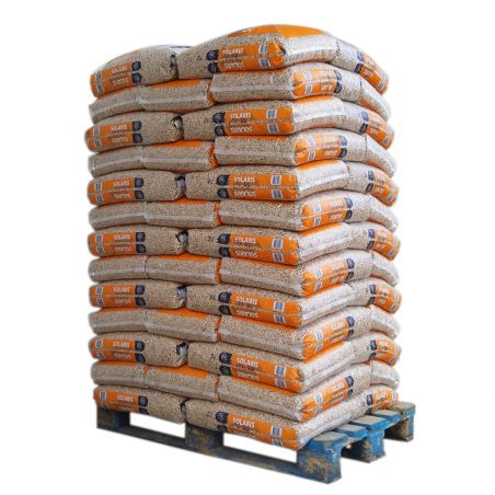 Pellet Solaris - Palette De 65 Sacs De 15 Kg