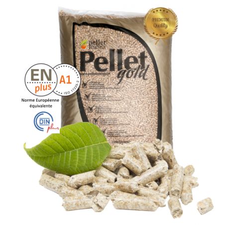 Granulés De Bois Gold - Pellets EN Plus A1 En Palette